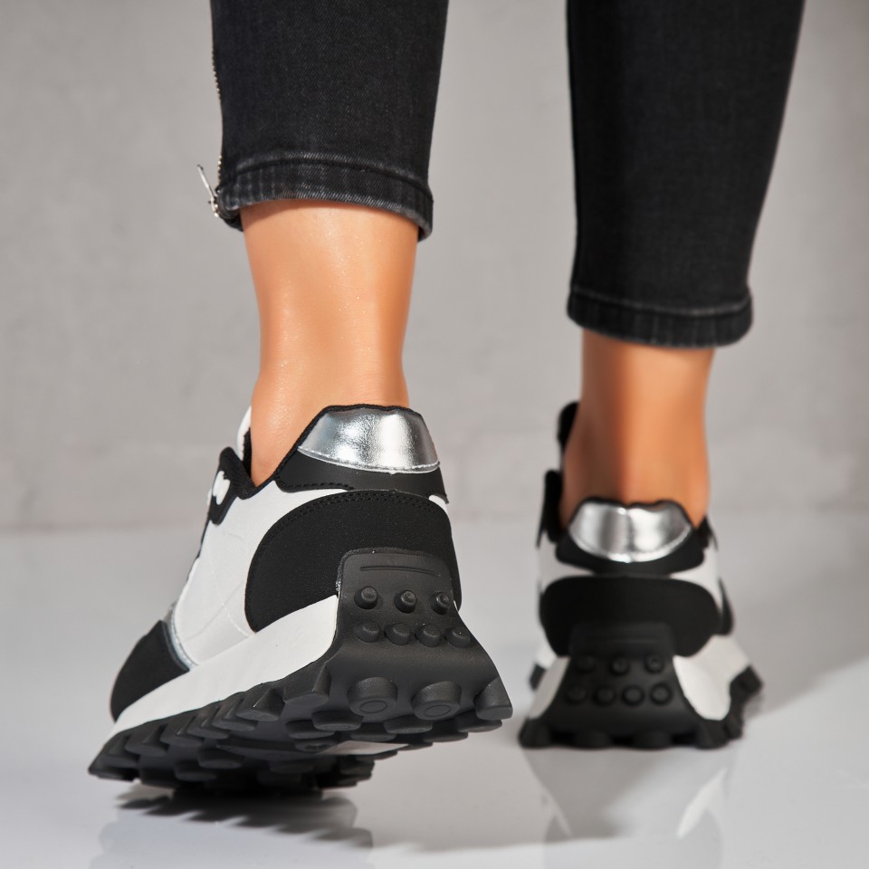 Poze Adidași damă Negri din Piele Ecologica Anori