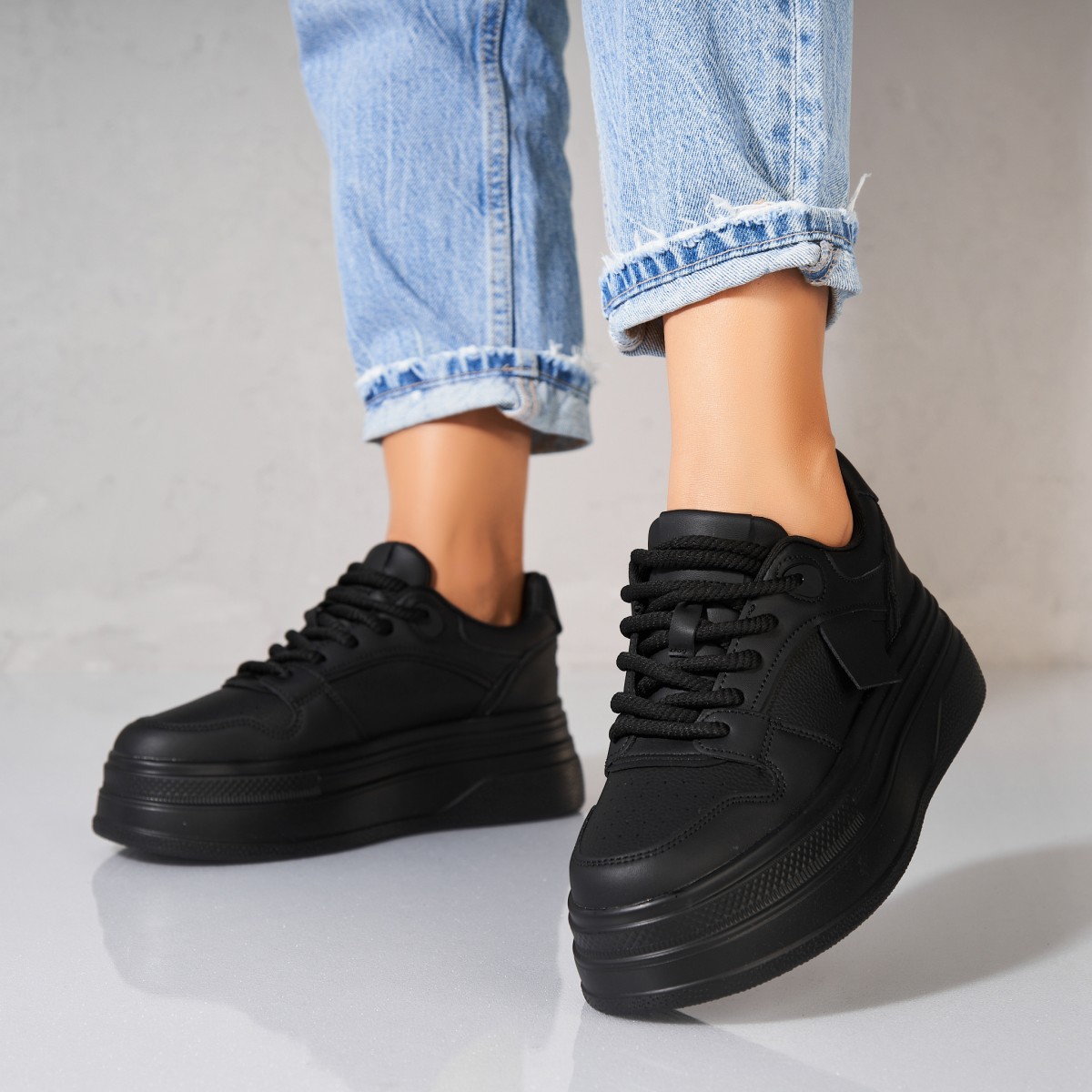 Poze Adidași damă Piele Ecologica Negru Danira