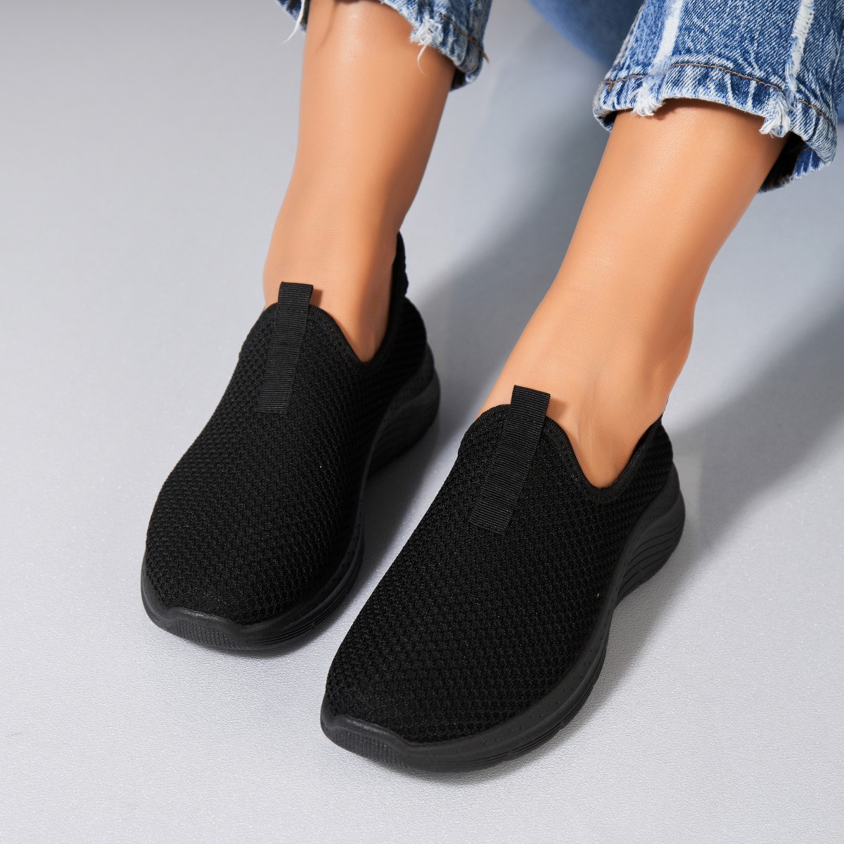 Poze Adidași damă Textil Negru Arami