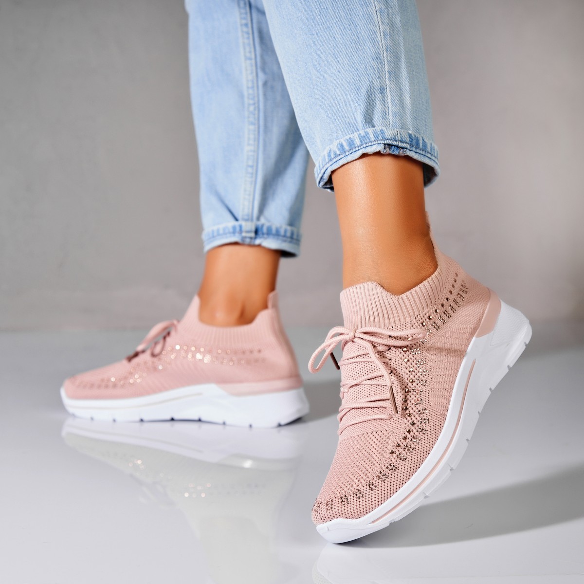 Poze Adidași damă Textil Roz Rinna