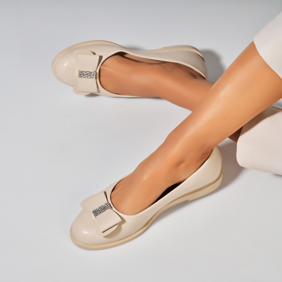 Poze Balerini dama Piele Ecologica Bej Marija