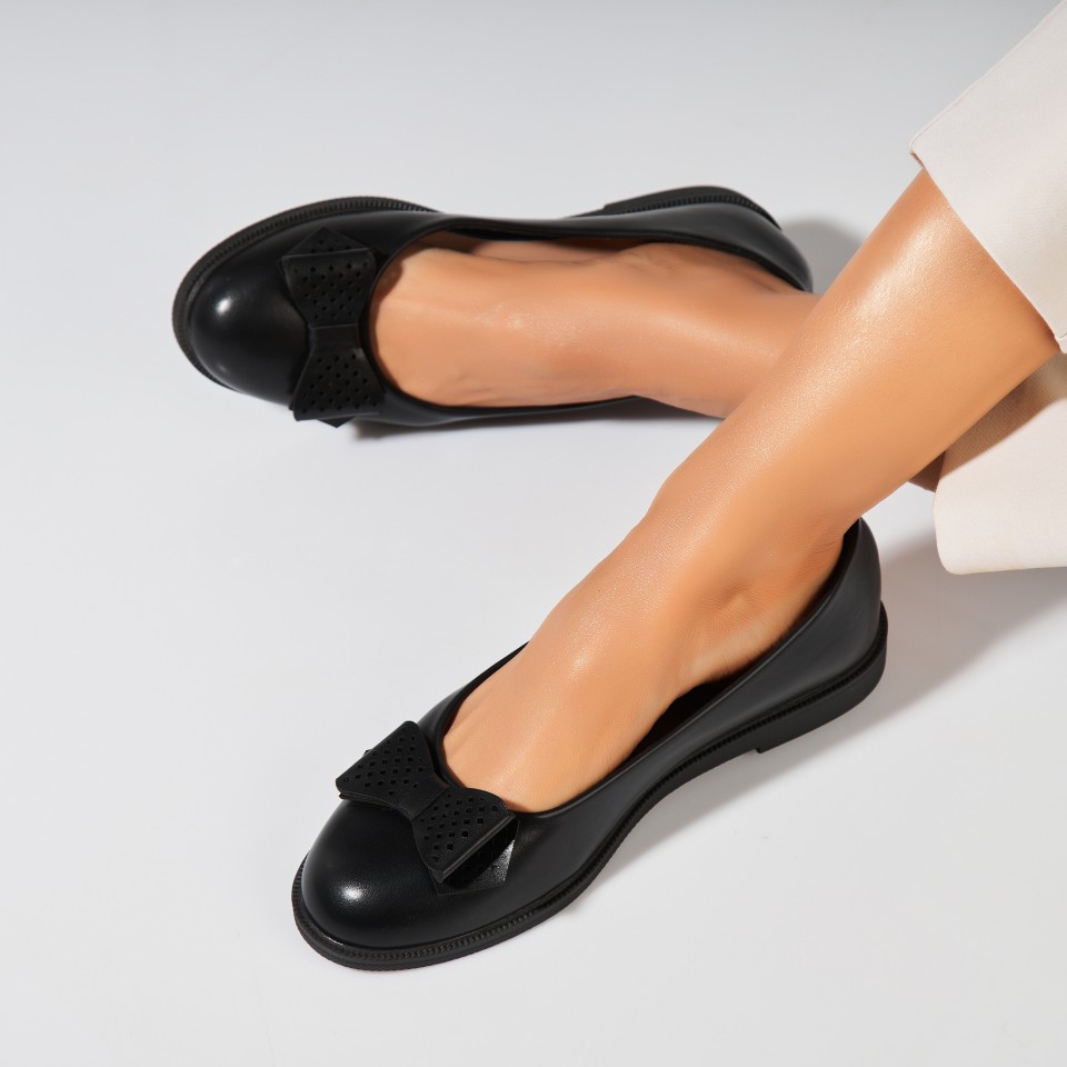 Poze Balerini dama Piele Ecologica Negru Yuvia