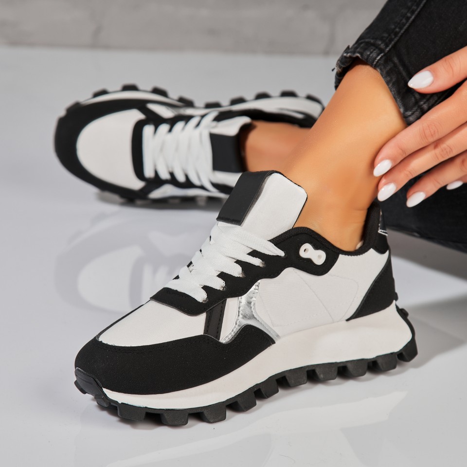 Poze Adidași damă Negri din Piele Ecologica Anori