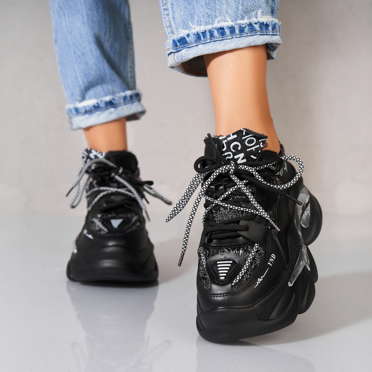 Poze Adidași damă Piele Ecologica Negru Alaira