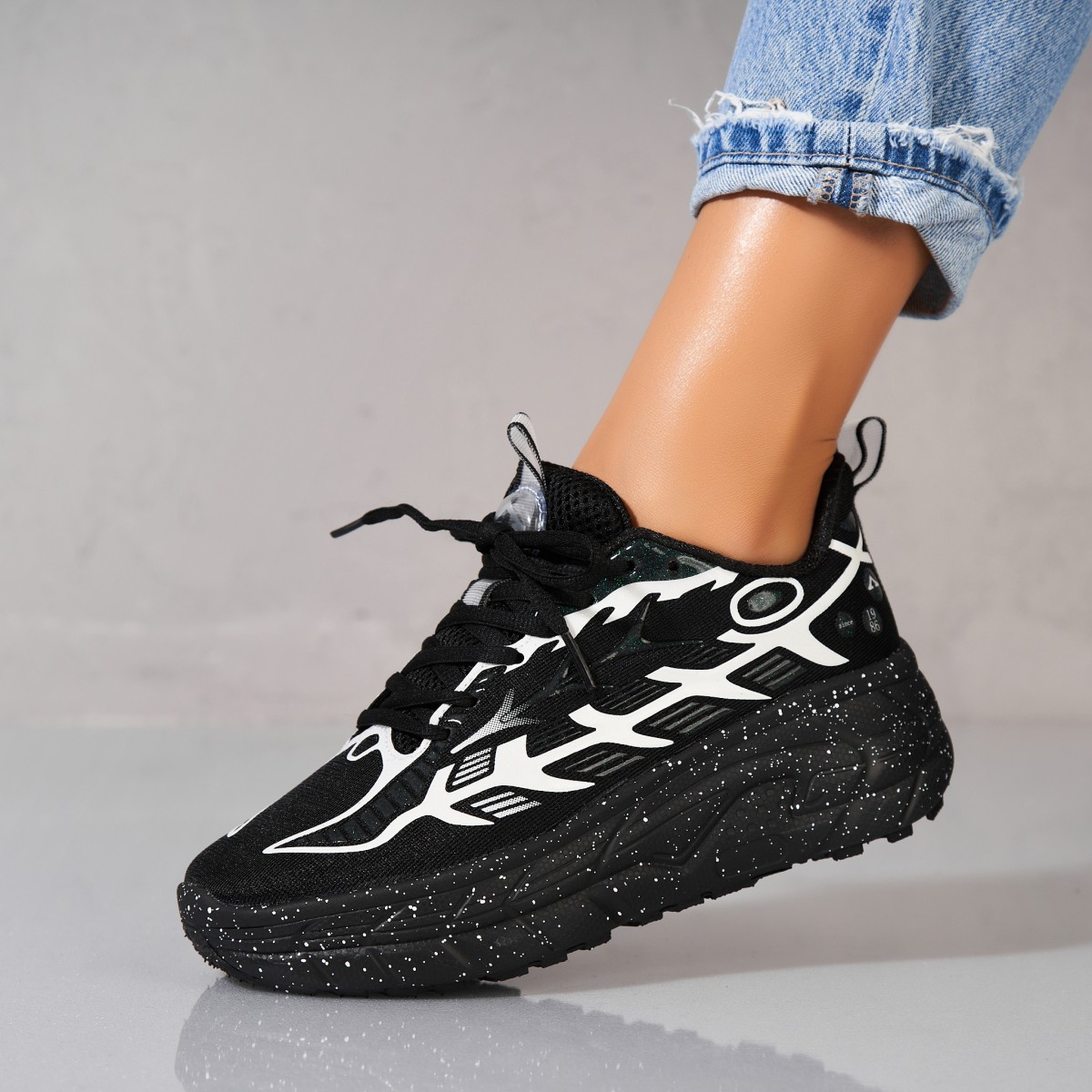 Poze Adidași damă Textil Negru Frimy