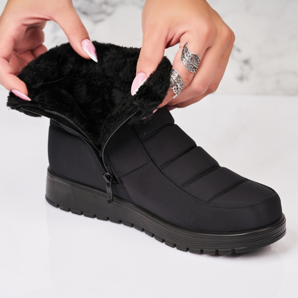 Poze Ghete Dama Imblanite Negre din Fas Danaya