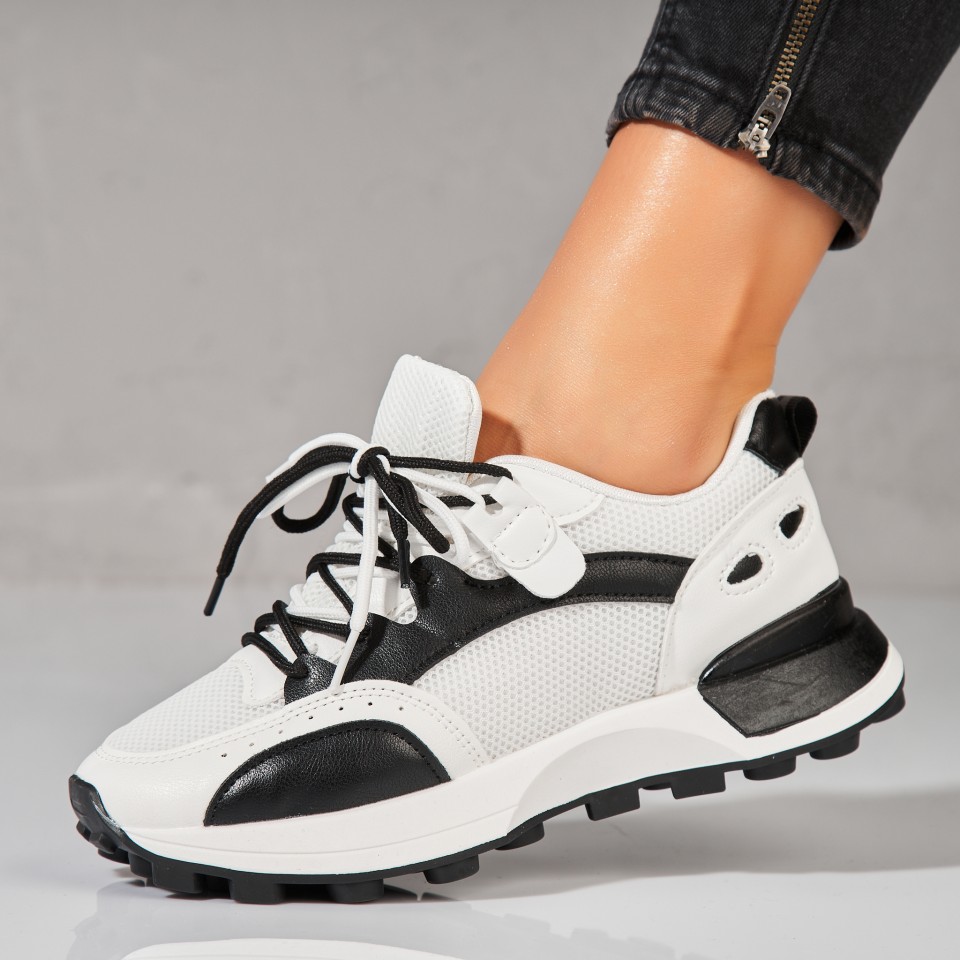 Poze Adidași damă Albi din Piele Ecologica Arale