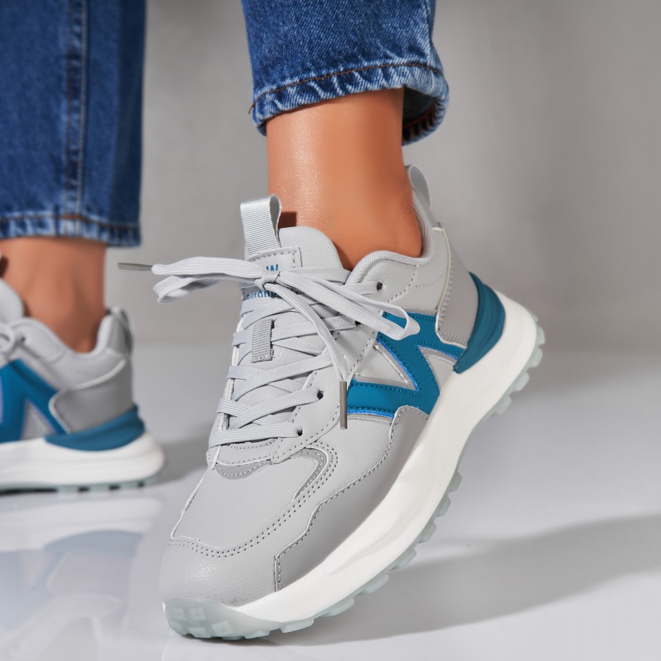 Poze Adidași damă Gri din Piele Ecologica Dayra2