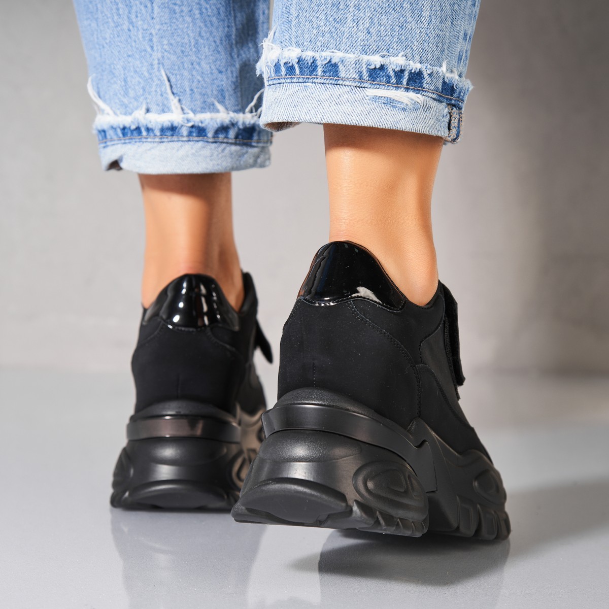 Poze Adidași damă Piele Ecologica Negru Maili