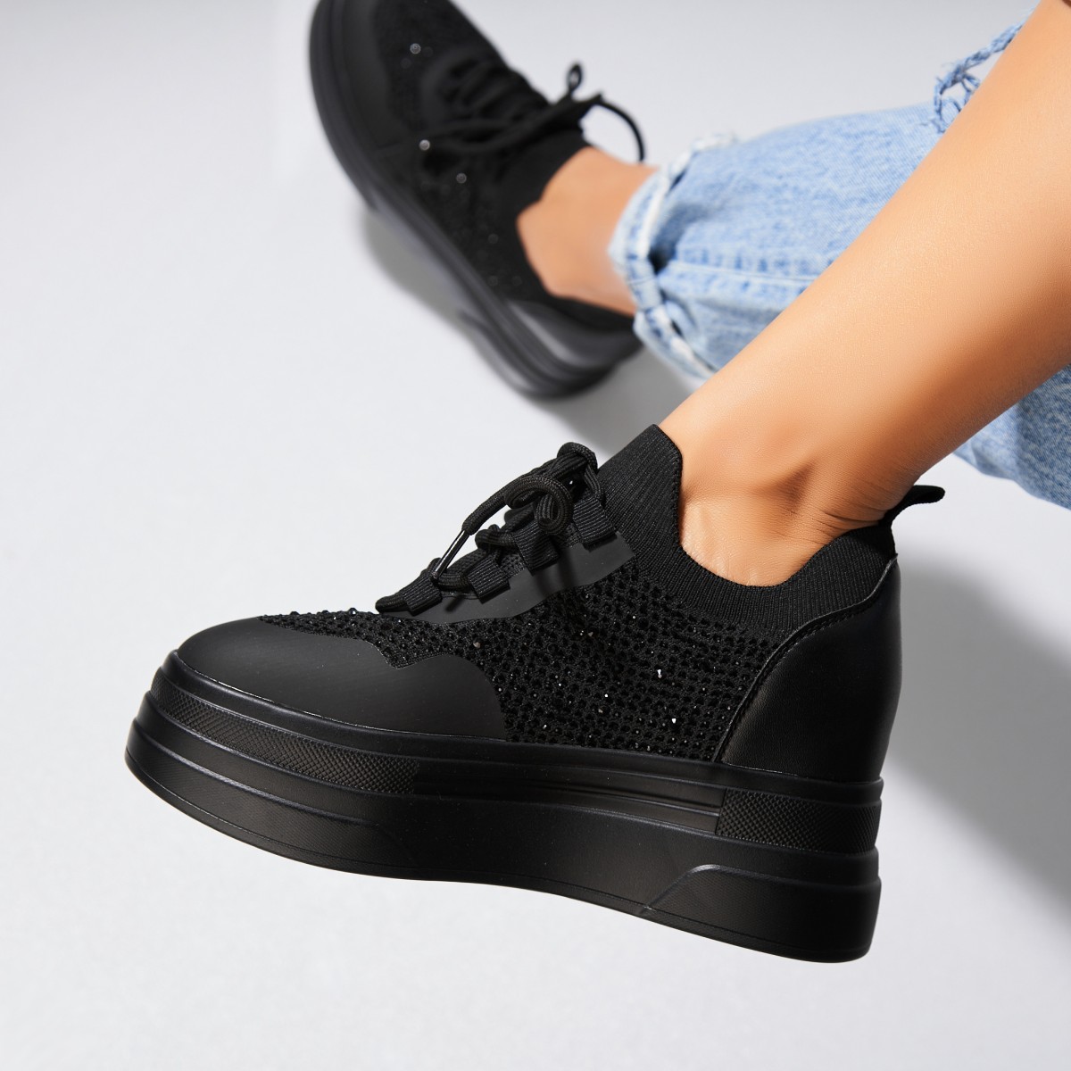 Poze Adidași damă Piele Ecologica Negru Zalena