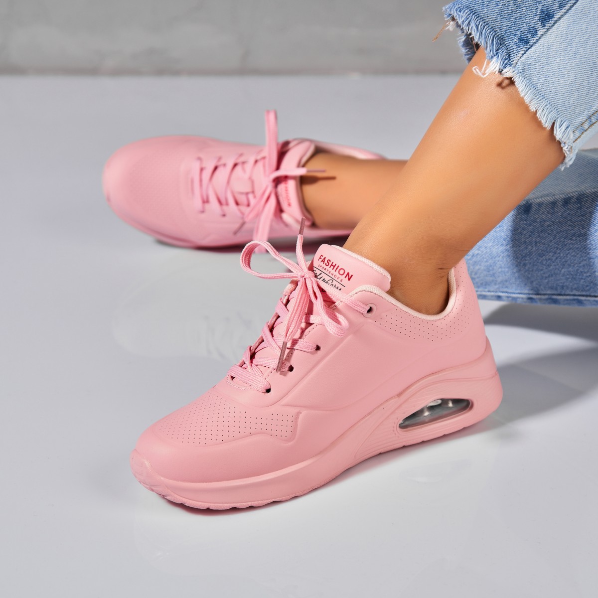 Poze Adidași damă Piele Ecologica Roz Sheyli