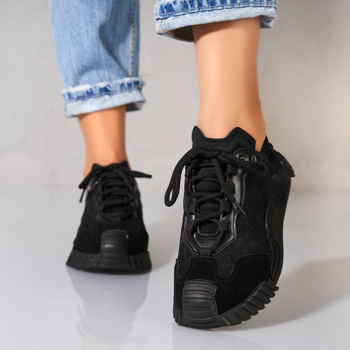 Poze Adidași damă Textil Negru Xayla