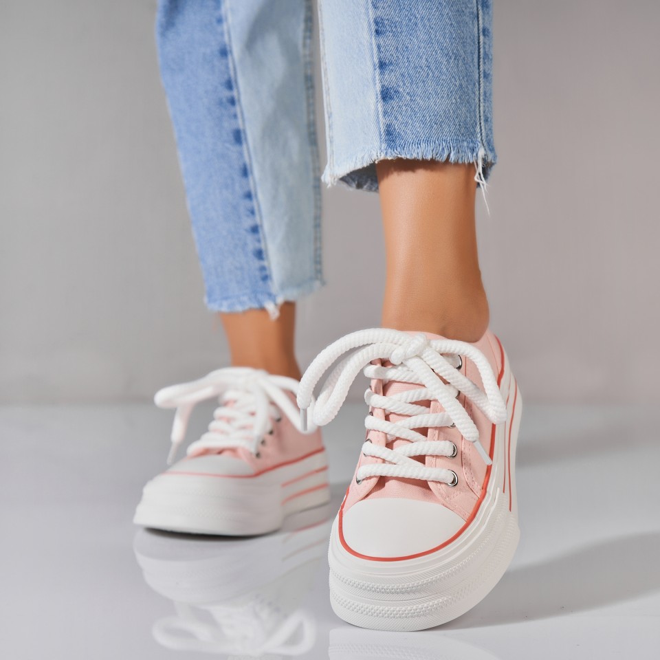 Poze Adidași damă Textil Roz Elayna