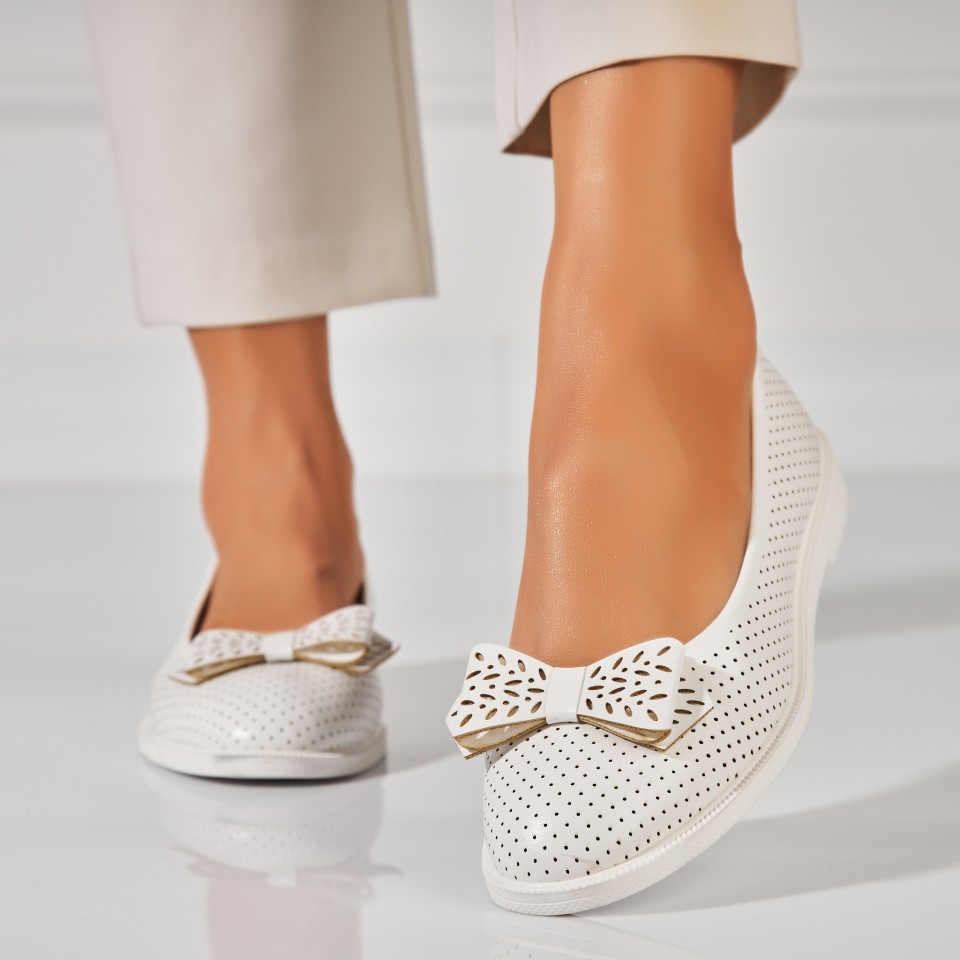 Poze Balerini dama Piele Ecologica Alb Yamen