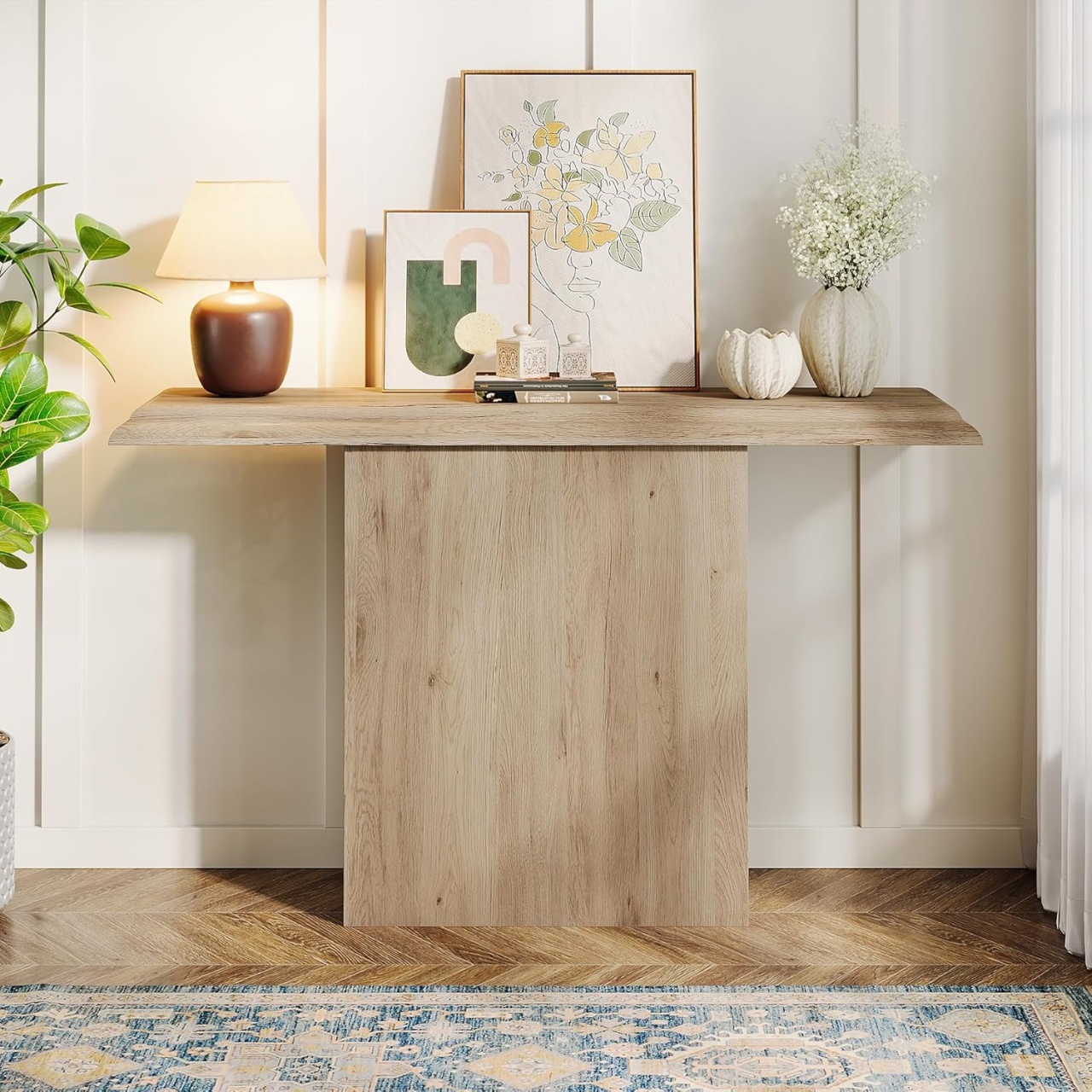 MAM6 - Masa Consola 105 cm masuta hol living dining dormitor - Maro