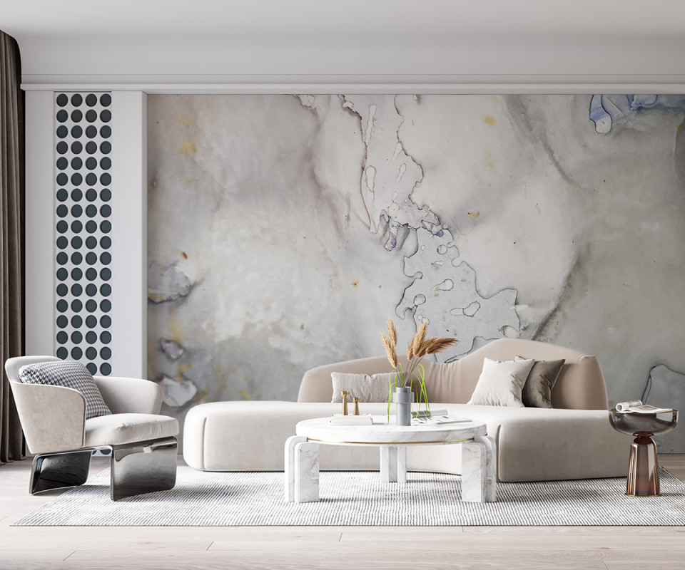 Fototapet Natural White Marble (Selecteaza Dimensiuni(L x H) (cm): 160×100, Selecteaza Material: Wall Deco Premium) walldeco.ro imagine 2022