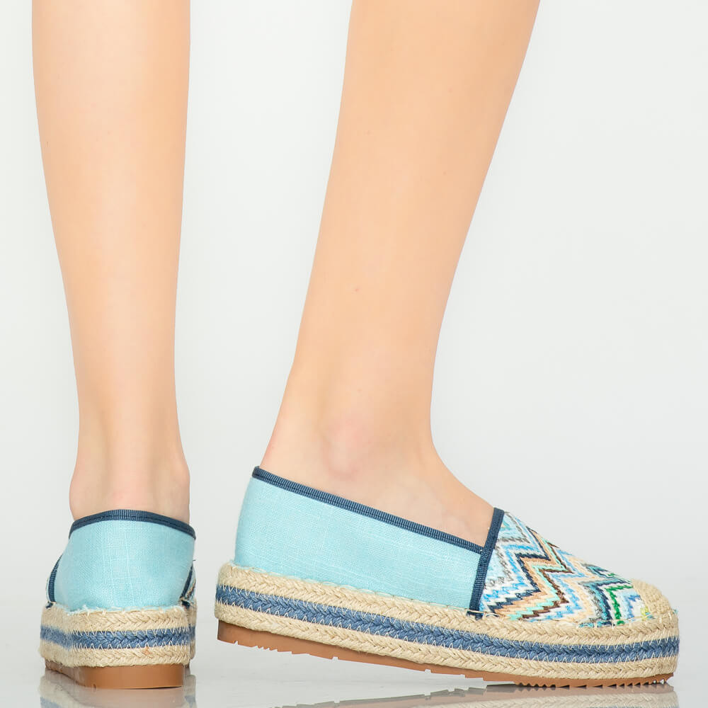 Pantofi casual Mony albastri image3