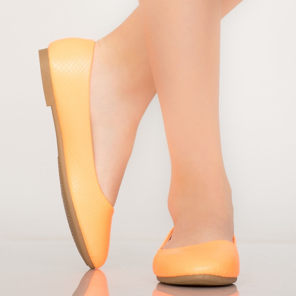 Pantofi casual Bart portocalii image2