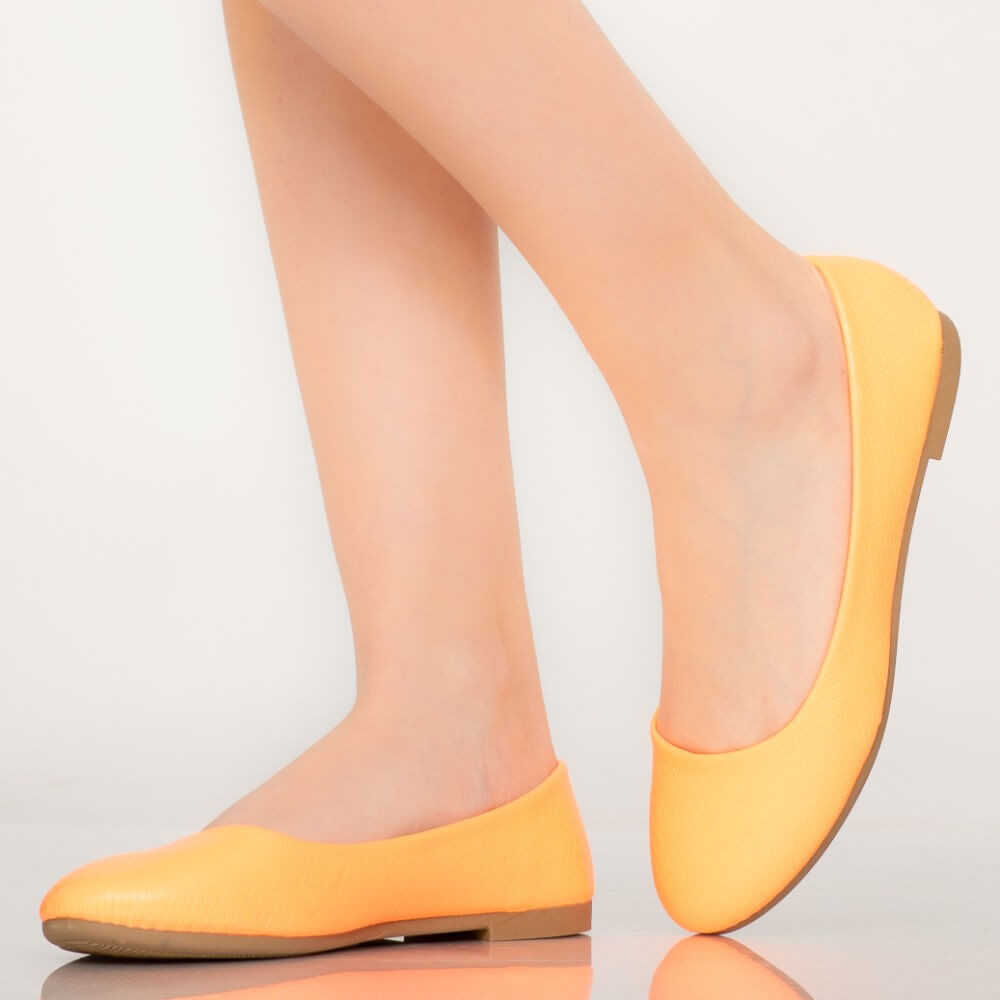 Pantofi casual Bart portocalii image3