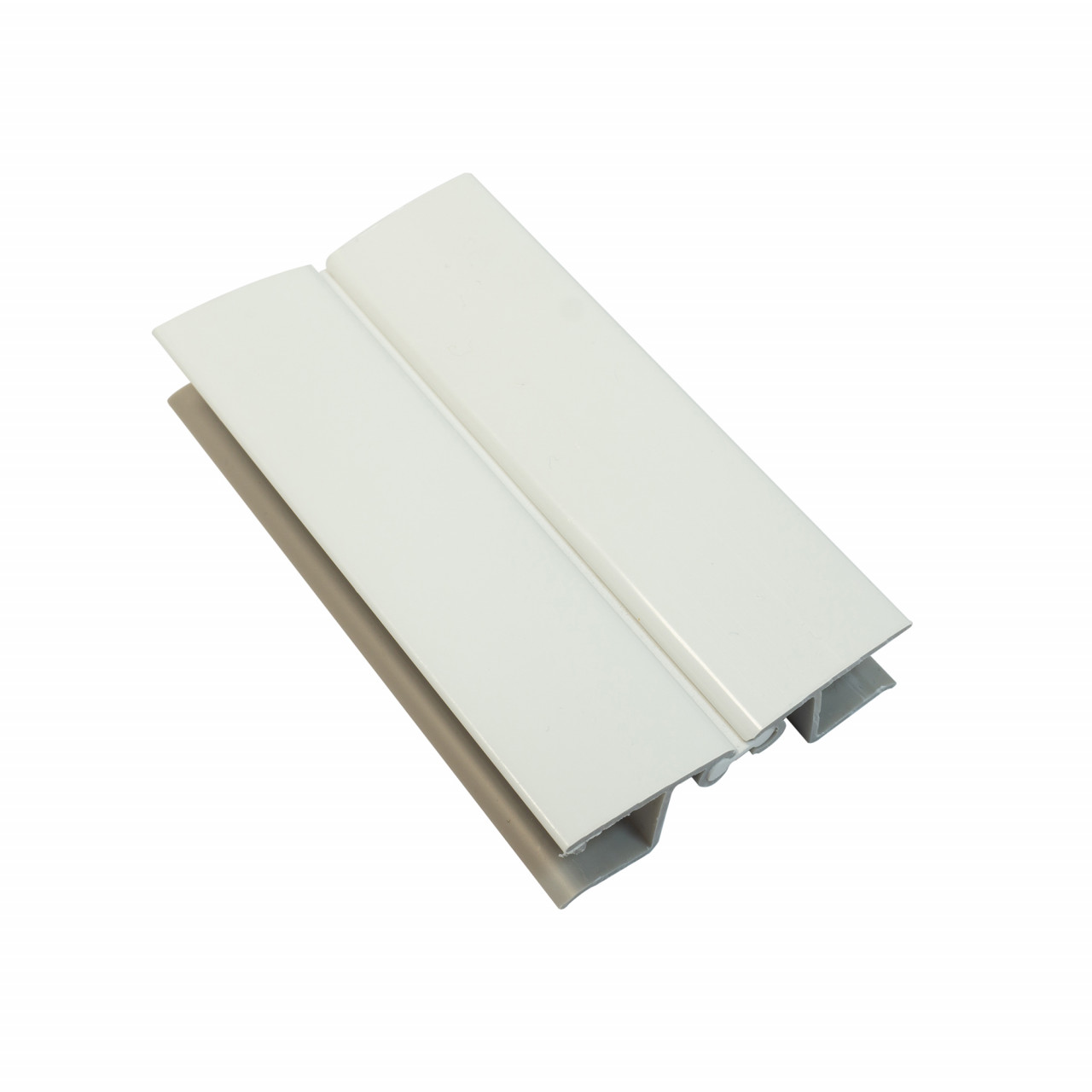 Coltar MULTIANGOLO pentru plinta bucatarie, H=100/120 mm, L=55 mm, l=15 mm, finisaj alb