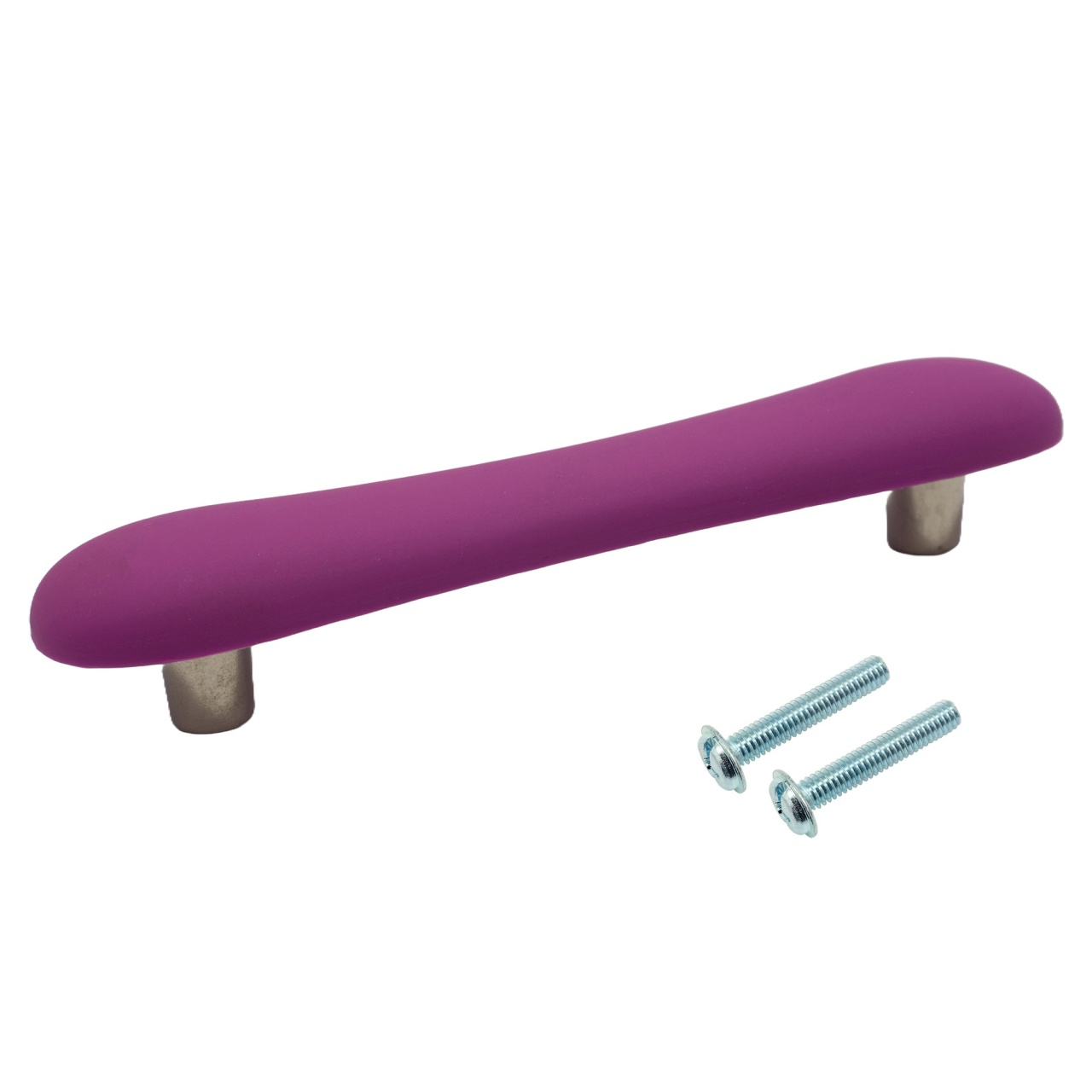 Maner mobilier pentru copii model CN FUXI , 96 mm, finisaj verde | mov | rosu