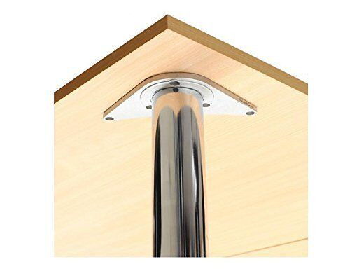 Picior pentru masa IFL, flansa tip V, FI60x710 mm, finisaj crom lucios