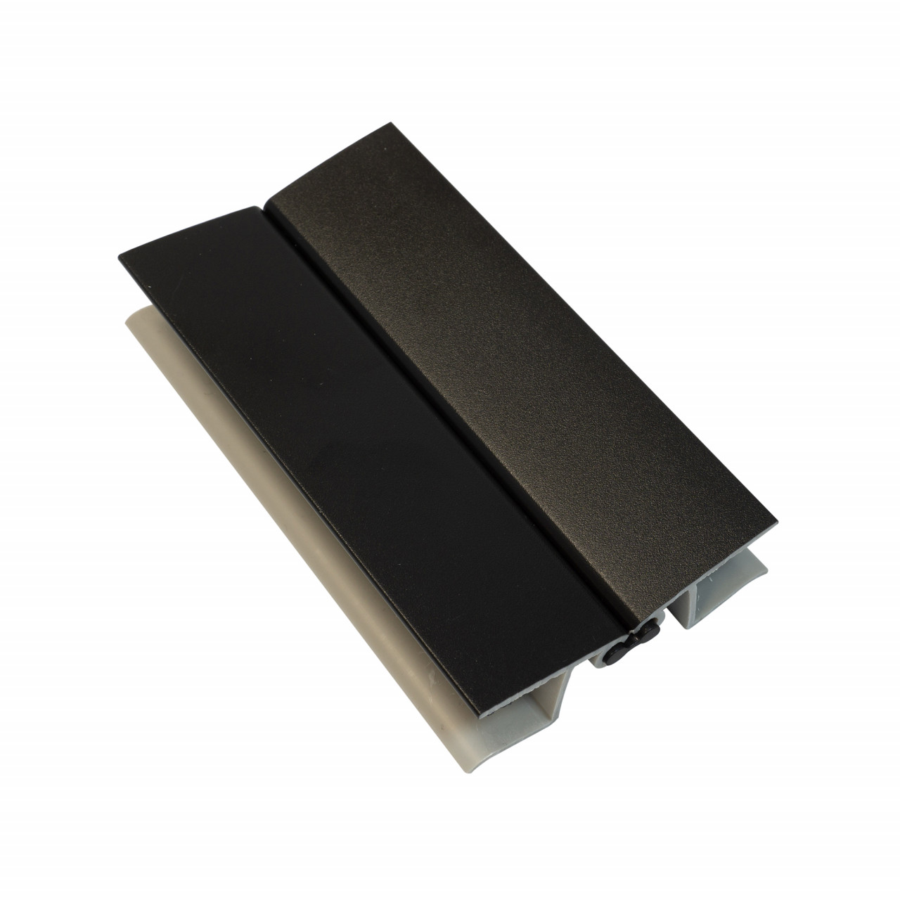 Coltar MULTIANGOLO pentru plinta bucatarie, H=100/120/150 mm, L=55 mm, l=15 mm, finisaj negru