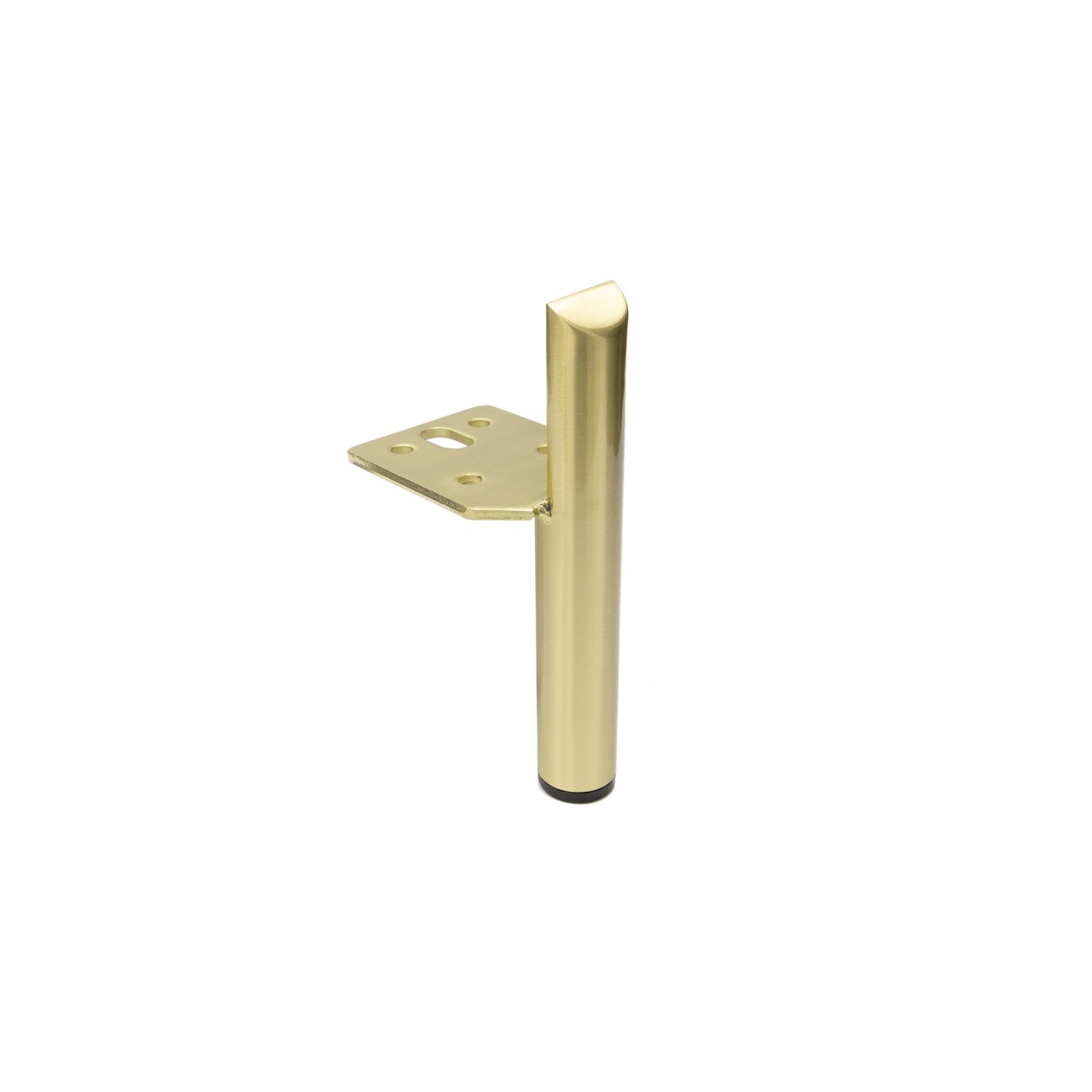 Picior pentru mobilier si canapele, model OREN, H = 100 | 150 mm, finisaj auriu periat