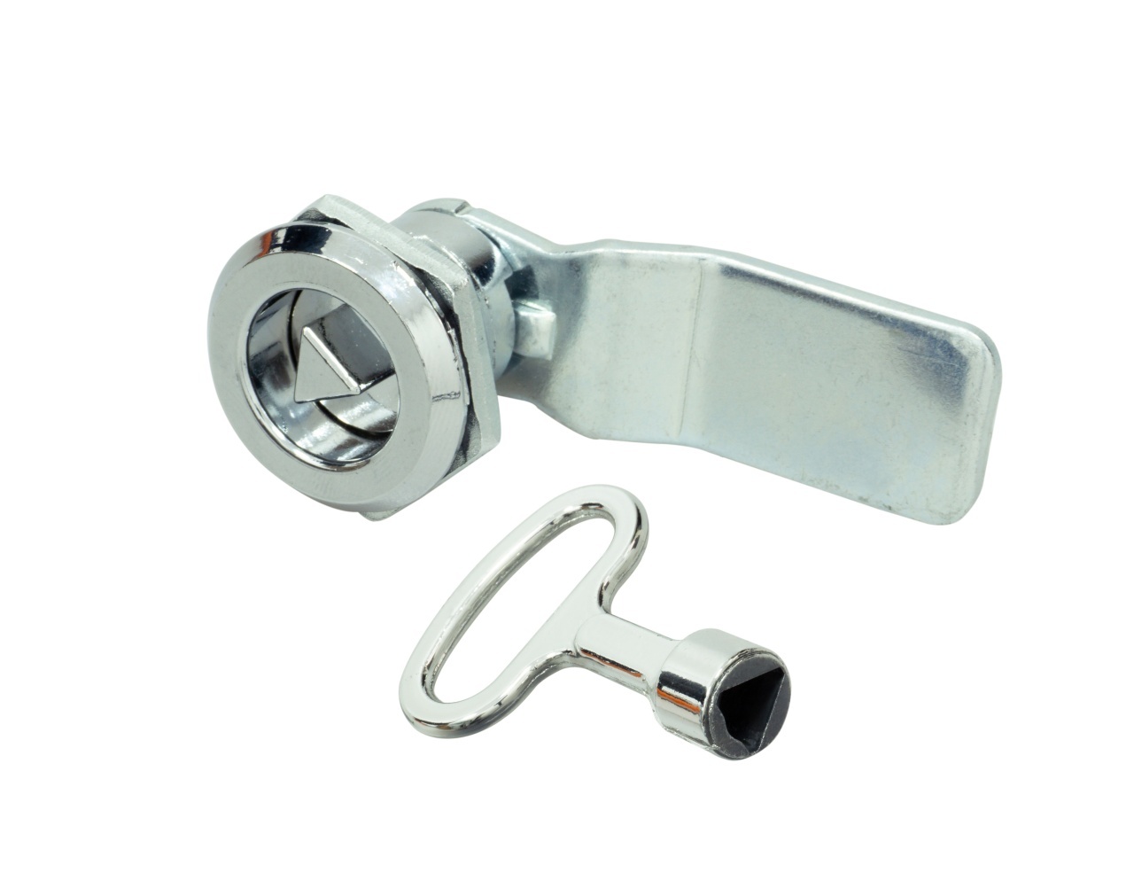 Yala IFL pentru mobilier metalic, FI28 mm, H=18 mm, cheie triunghiulara