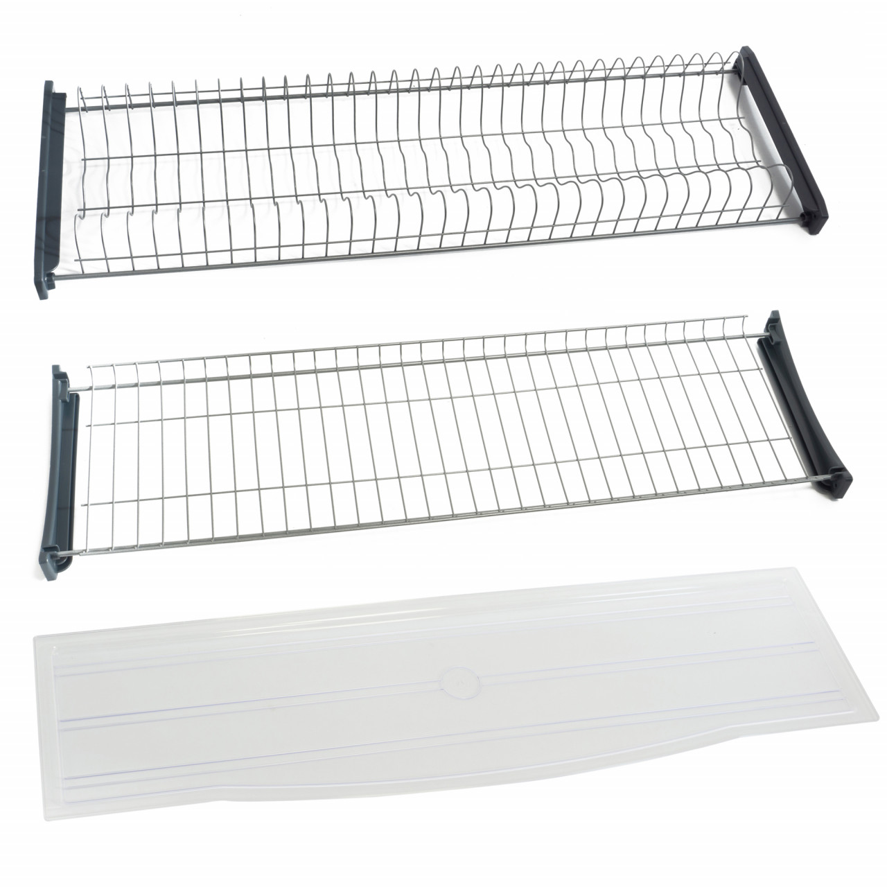 Scurgator /picurator vase pentru corp de de 450 | 600 | 700 | 800 | 900 mm , otel/plastic gri