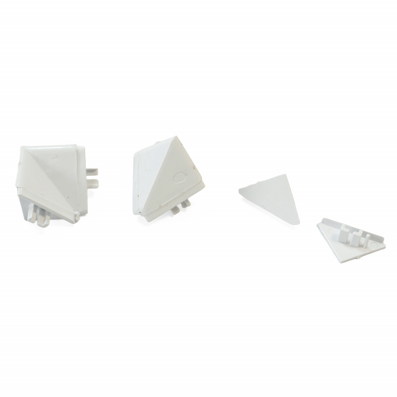 Set accesorii pentru montaj inaltator blat MINI IT, plastic, finisaj aluminiu | negru | alb