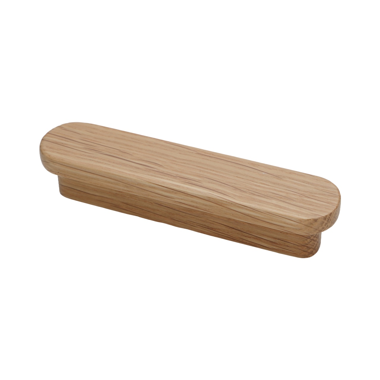 Maner din lemn pentru mobilier, model Nemora, distanta dintre gauri = 96 | 160 | 2x224 | 3x320 mm, finisaj stejar natur