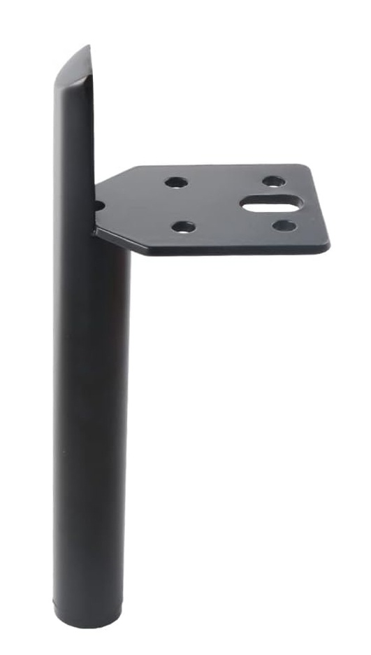 Picior pentru mobilier si canapele, model OREN, H=150 mm, finisaj auriu | negru mat
