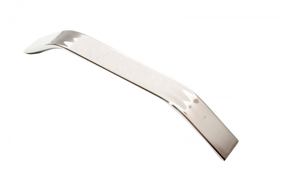 Maner metalic pentru mobilier, model Kartal stil modern/minimalist, Distanta dintre gauri = 128 | 160 | 192 | 256 | 320 mm, finisaj crom lucios