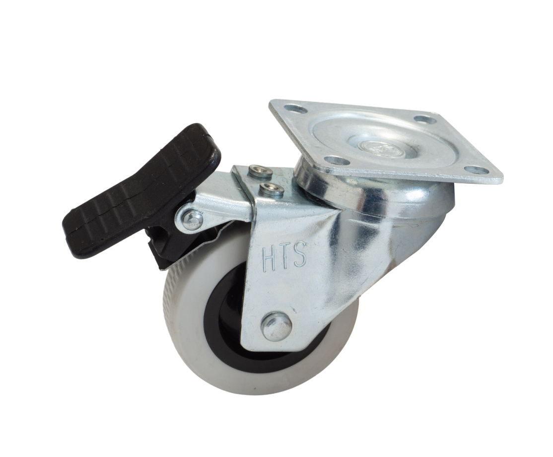 Rotila pentru mobilier model 33, 360°, H=74 mm, Ø 50 mm, capacitate incarcare max. 45 kg