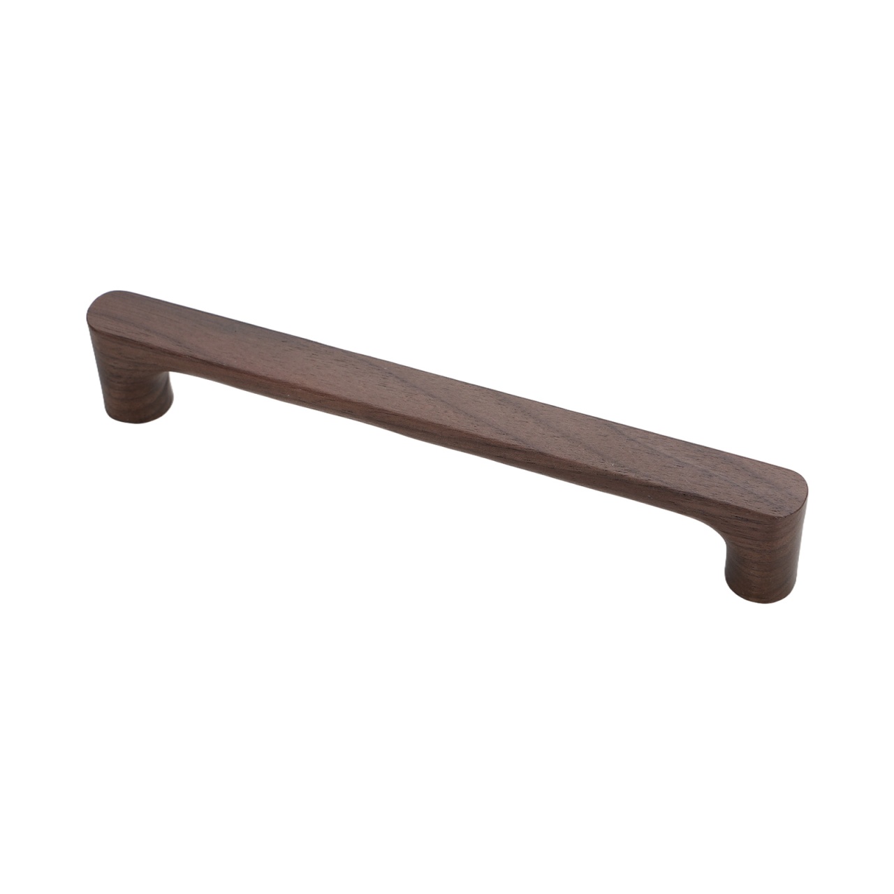 Maner din lemn pentru mobilier, model Skala, distanta dintre gauri = 96 | 160 | 256 mm, finisaj nuc