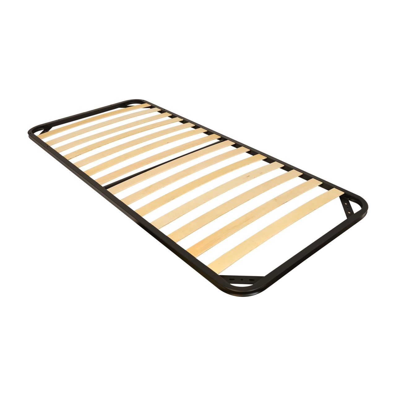 Somiera single IFL 90x200 cm, structura metalica rezistenta, lamele din lemn stratificat