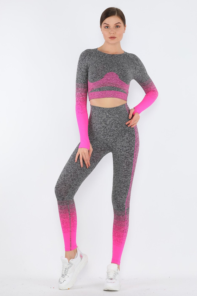 Compleu fitness Simplicity, Fucsia (Selecteaza Marime: S/M)