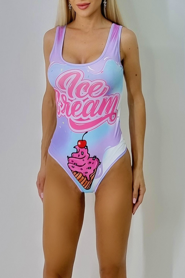 Body - costum de baie LYS Pink Ice, Marime universala S/M