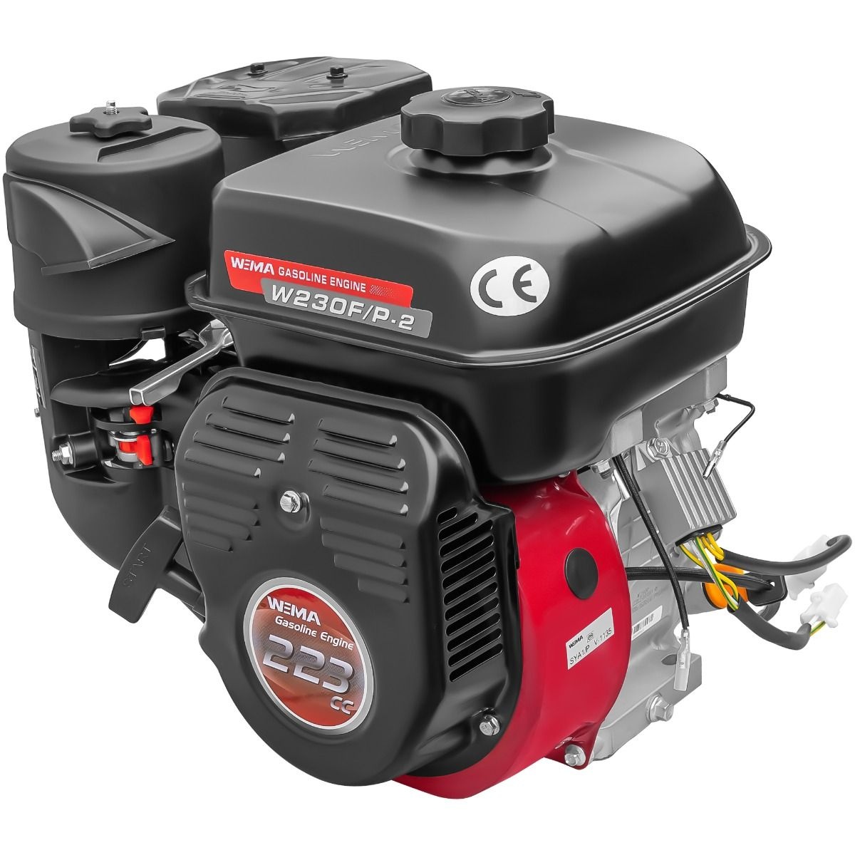 Nirmoto.ro Motor Weima WM230F/P-2 cu caneluri 7.5CP benzina 223cc 3.5L diametru ax 20mm