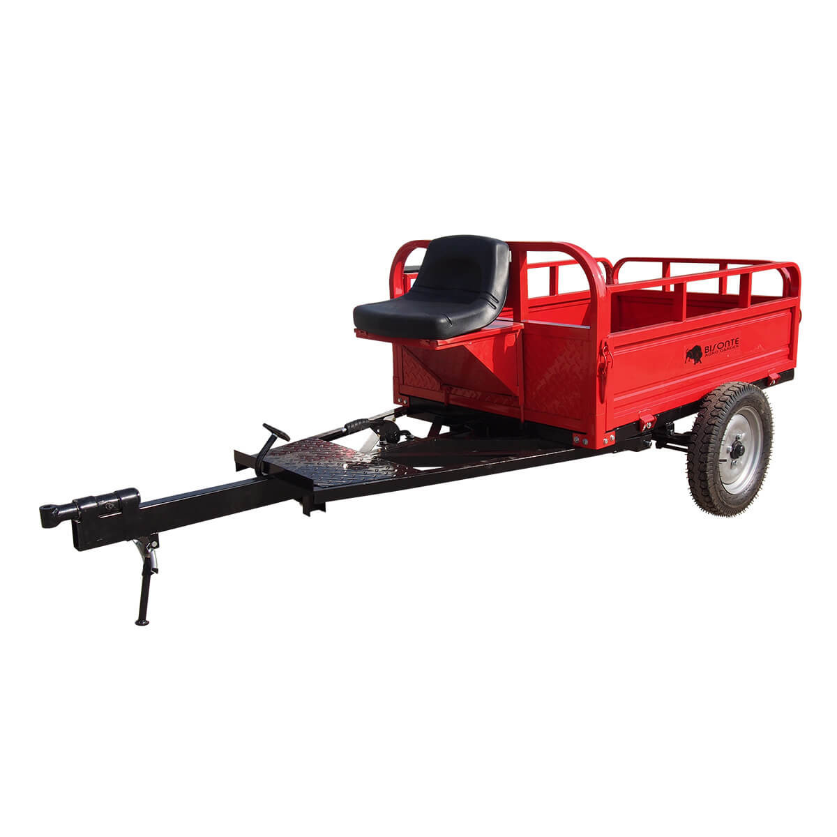 roata remorca motocultor 4.00 12 Remorca motocultor BTA-600R, capacitate 600 - 700 kg