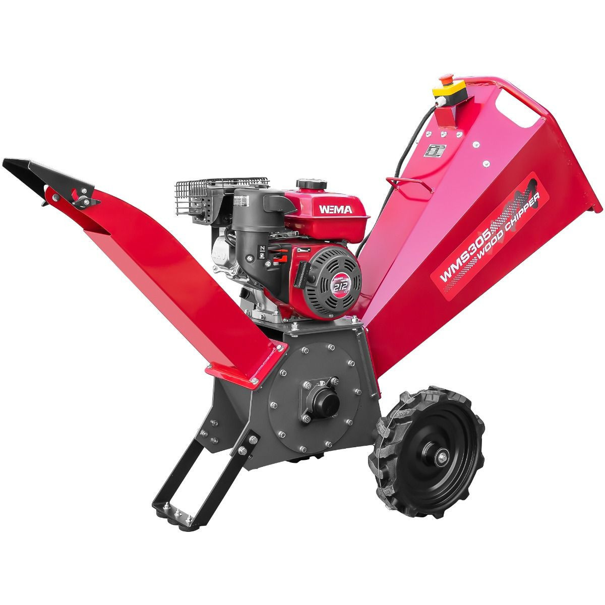 tocător de crengi după tractor Tocator de Crengi Weima WMS305 7 CP Benzină pentru Ramuri 6 cm | Nirmoto