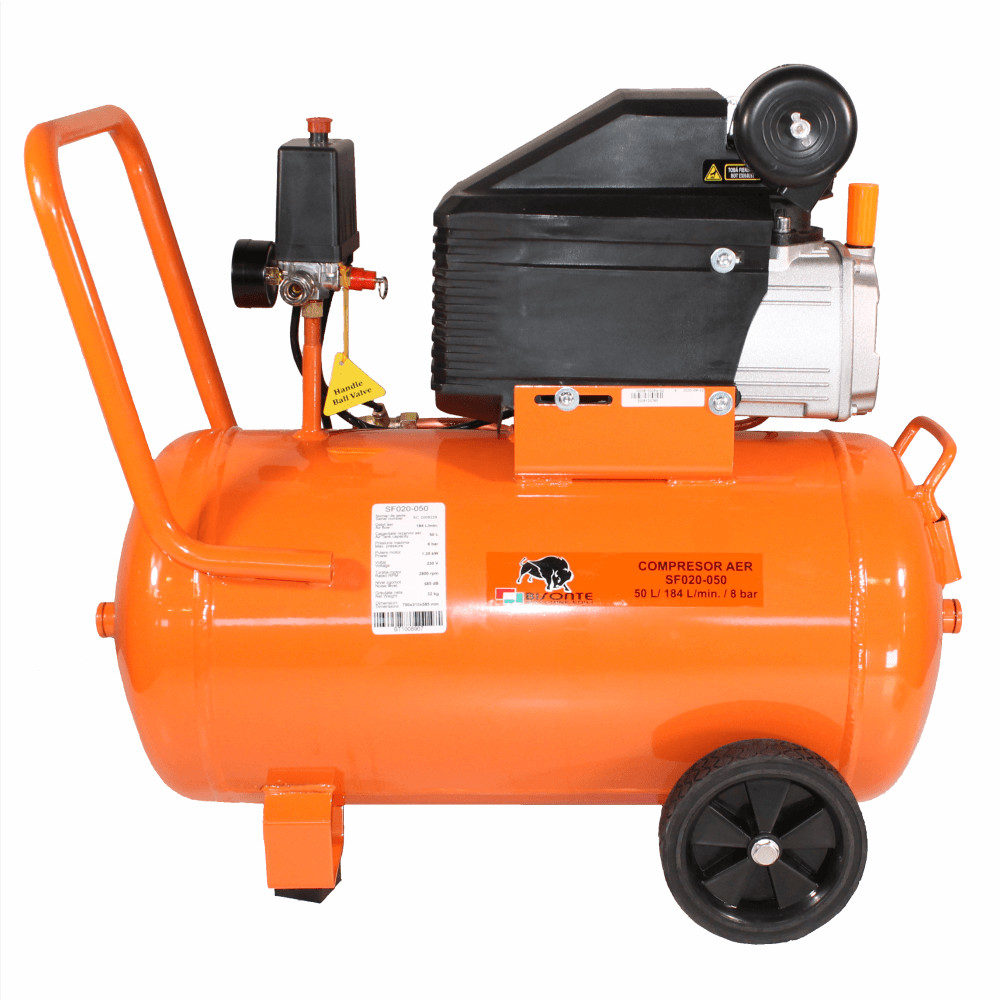 cât costă un aer condiționat Compresor aer BTA SF020-050, debit aer 187 l/min., motor 230V