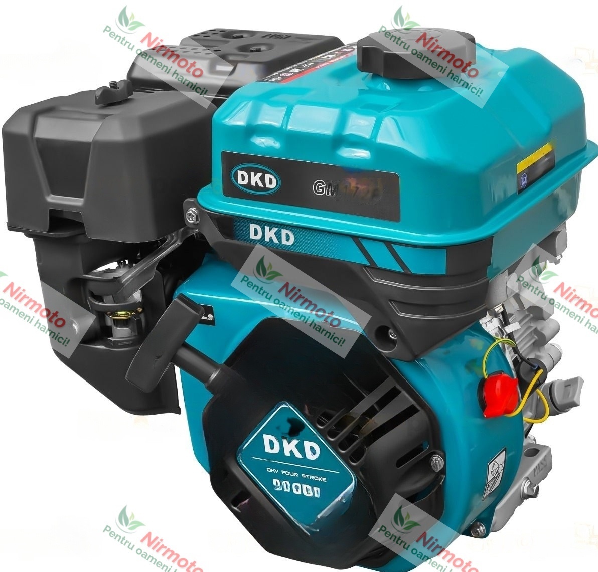 triciclu cu motor pe benzină Motor motocultor DKD 173F 8Cp 240cc cu ax pana 20mm