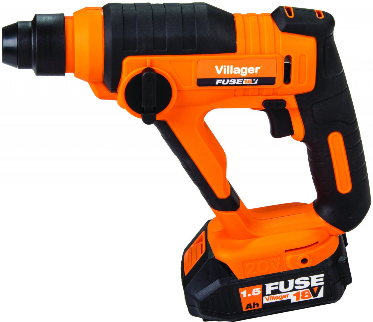 nym j 3x2.5 Ciocan rotopercutor fara fir Villager Fuse VLN 0120-1 Baterie