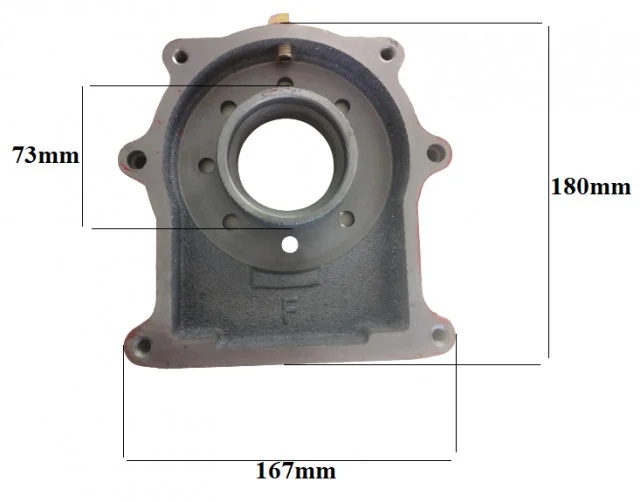 motocultor ruris 8.5 cp Flansa transmisie motocultor 7 - 8,5 Cp