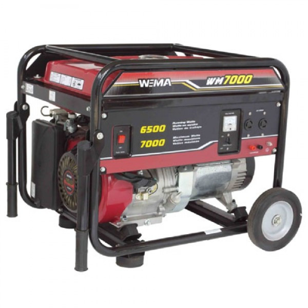 tyir 16+25 Generator curent electric Weima WM7000, 7000 W, 16 CP, rezervor 25 L, pornire la sfoara