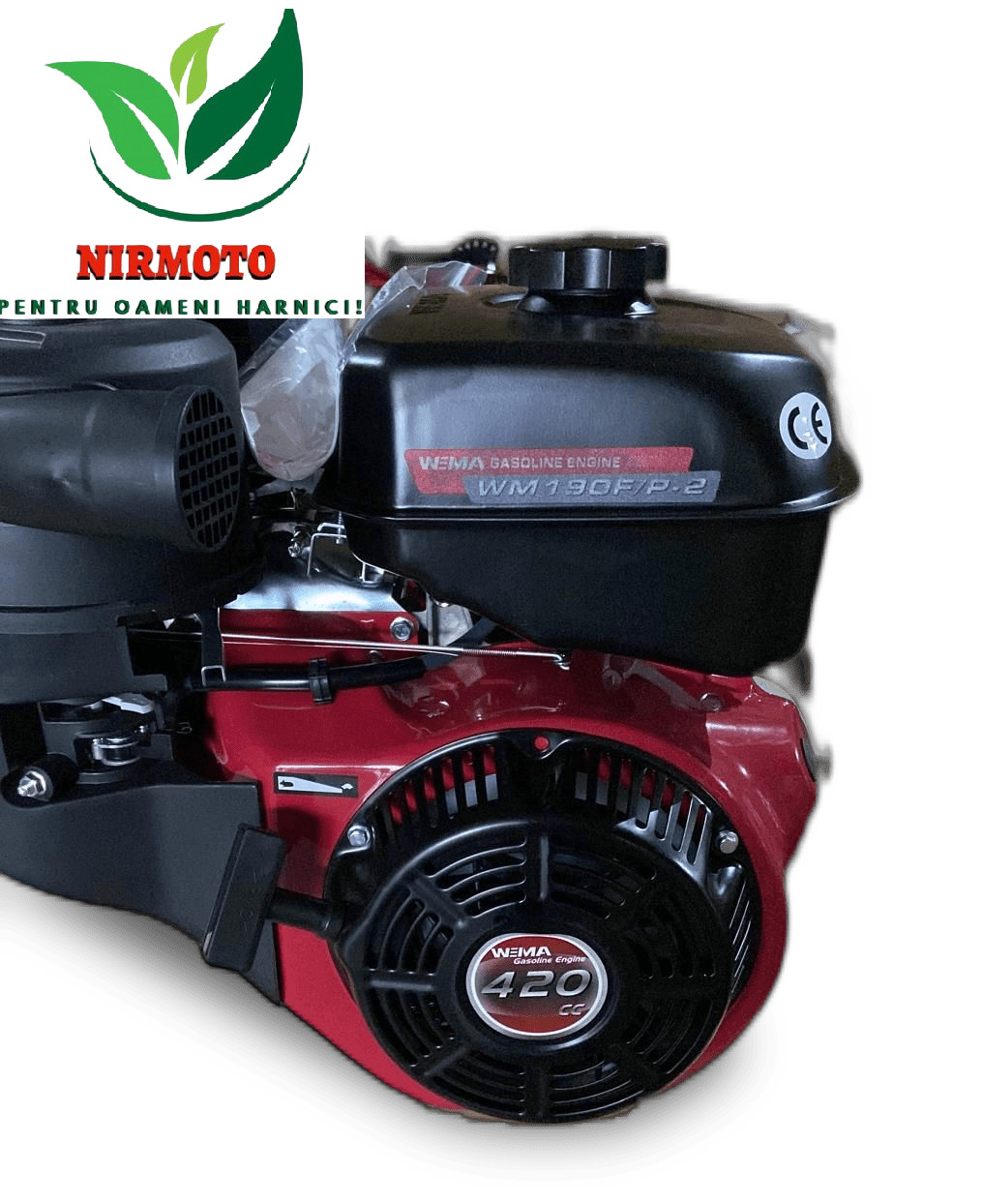 mașina de canelat beton Motor Motocultor Weima 16 Cp ax canelat 25mm