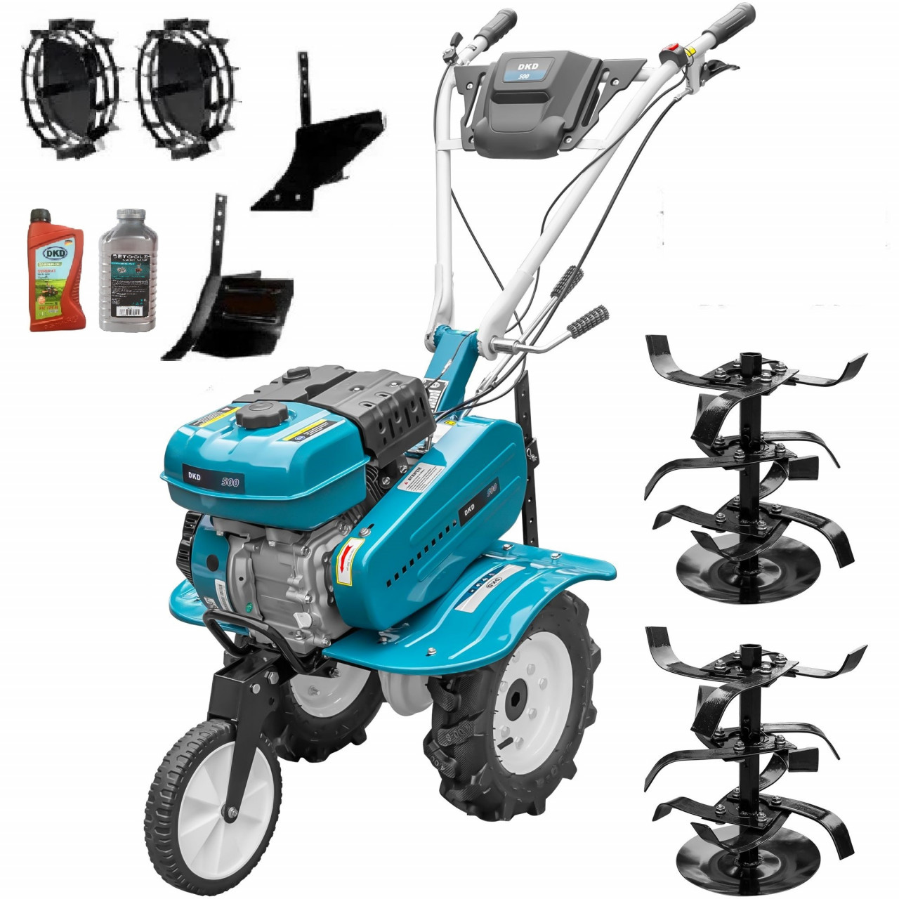 cat ulei intra in motor 1.2 benzina Motosapa DKD HS 500 motor 7CP Benzina cu accesorii