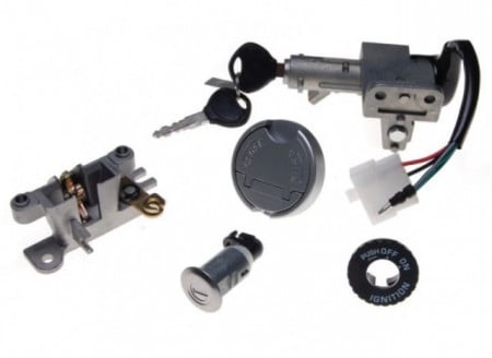 anvelope scuter 3.00 10 Contact pornire scuter Kymco Agility 50cc (complet)